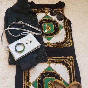 Ralph Lauren Print sleeveless dress